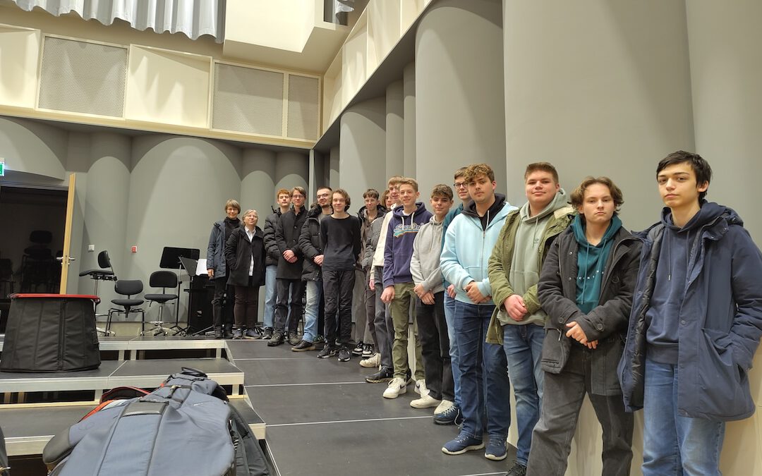 Technisches Gymnasium besucht „Haus der Musik“