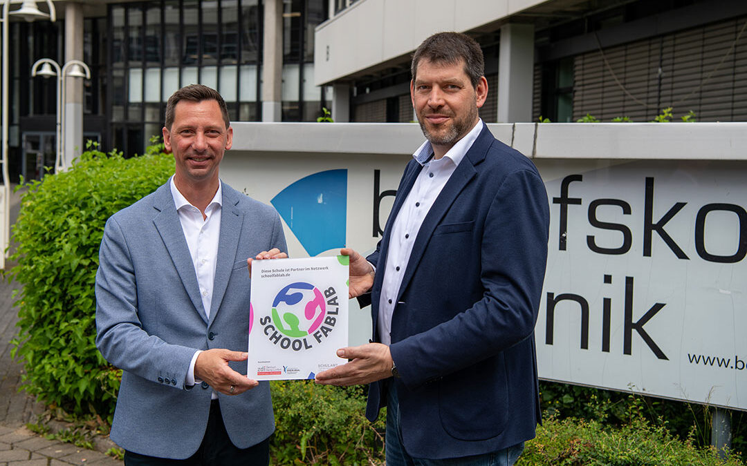 Feierliche Eröffnung des School Fab Lab am Berufskolleg Technik