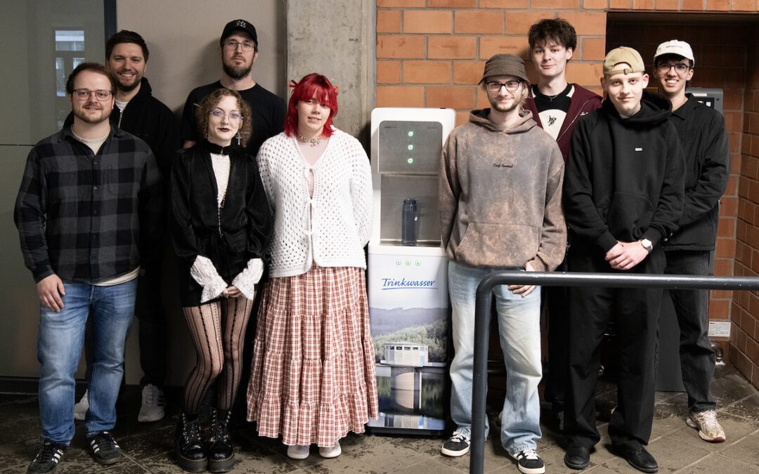 Engagement für die Umwelt: Weniger Plastik durch Wasserspender