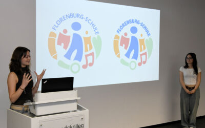 Schülerinnen und Schüler gestalten neues Logo für die Florenburg-Schule