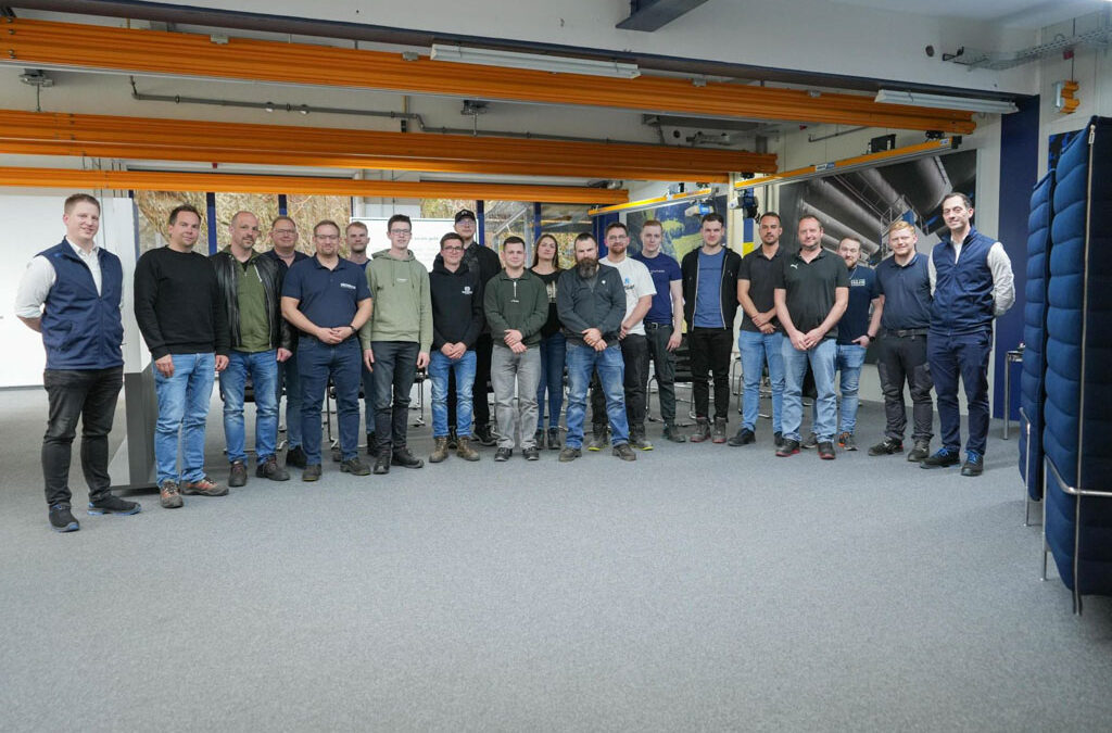 Kooperation praxisnah gelebt — Industriemeister-Kurs besucht Firma Egon Großhaus